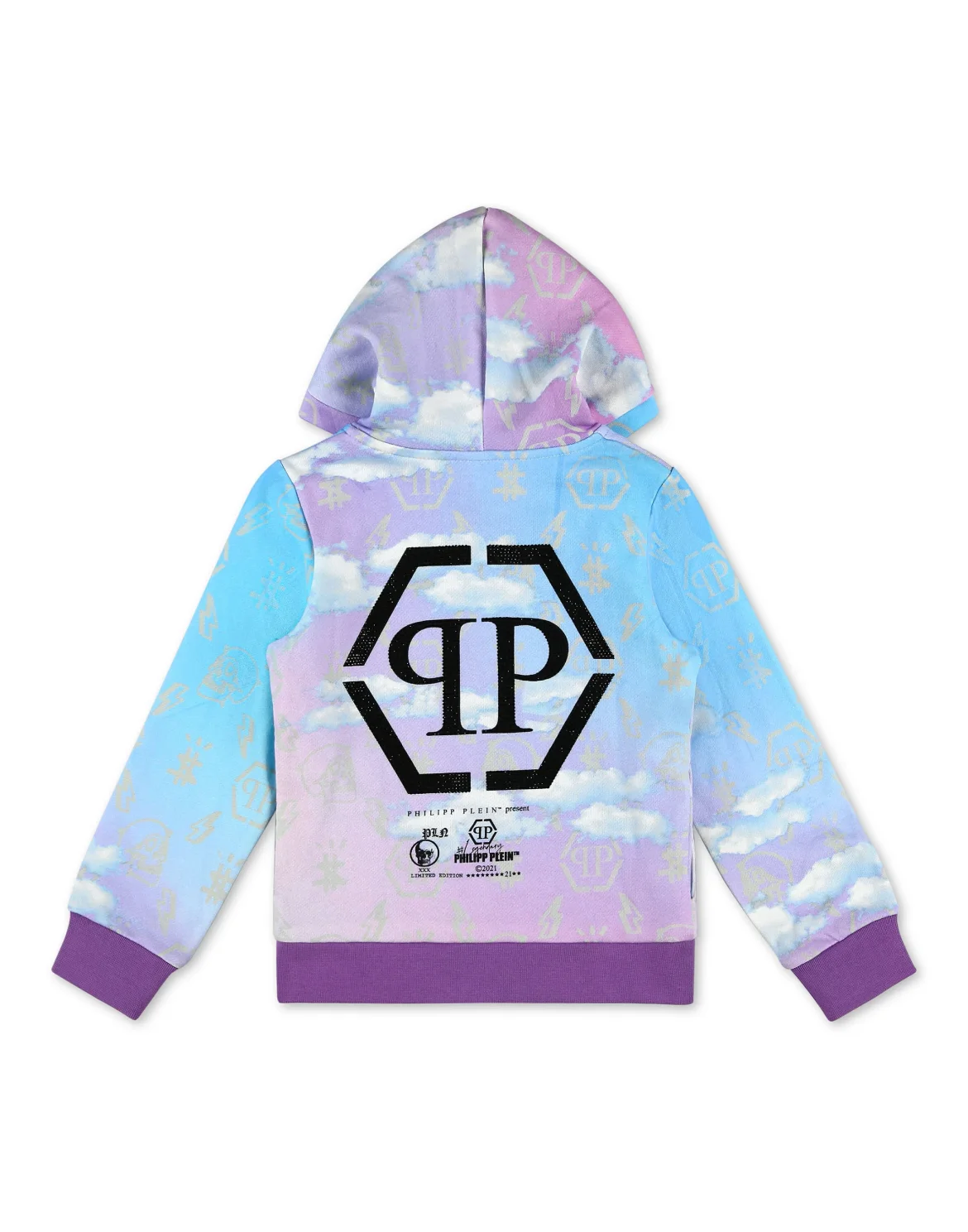 Hoodie Sweatjacket no stones Clouds, цвет: Мультиколор