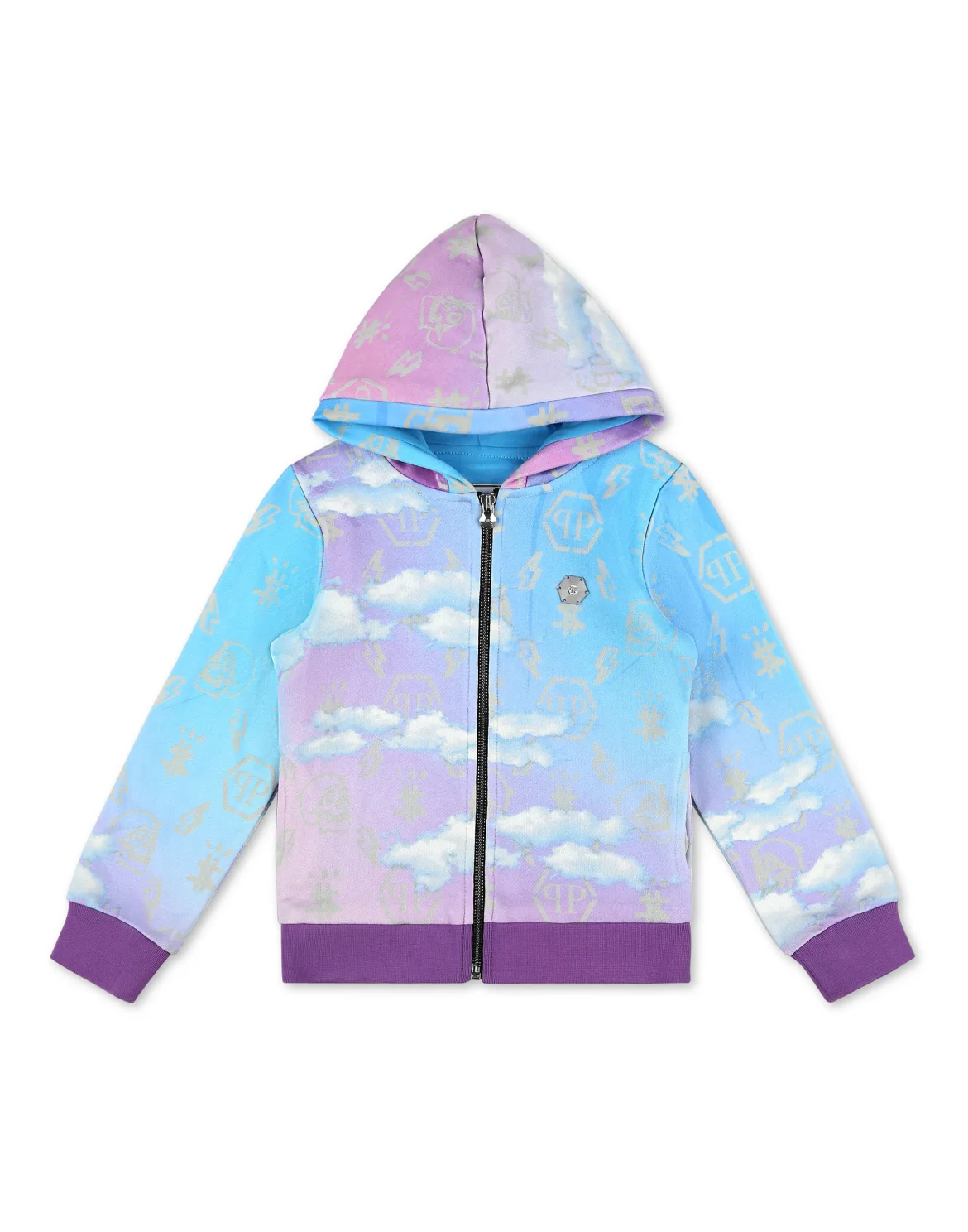 Hoodie Sweatjacket no stones Clouds, цвет: Мультиколор
