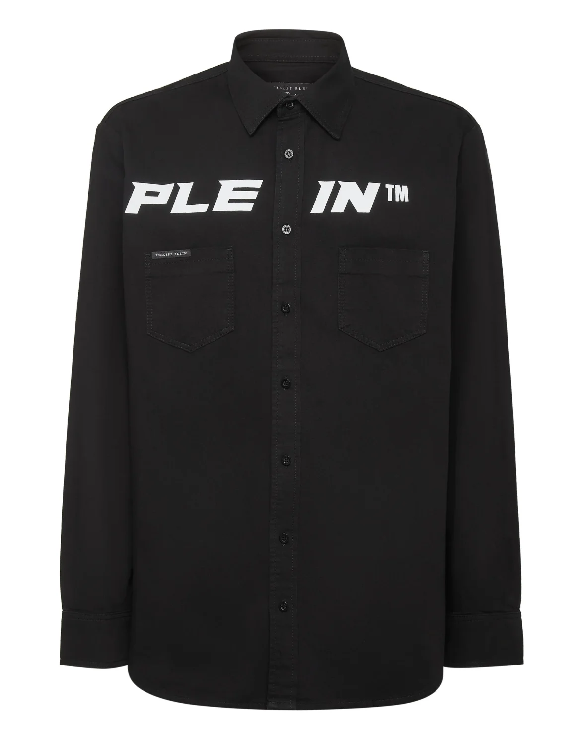Denim Shirt Ls, цвет: Черный