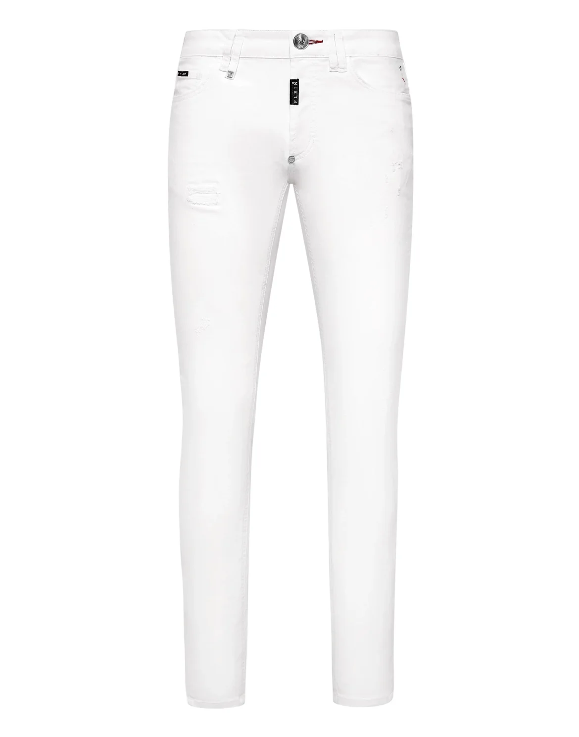 Super Straight Cut Iconic Plein, цвет: Белый