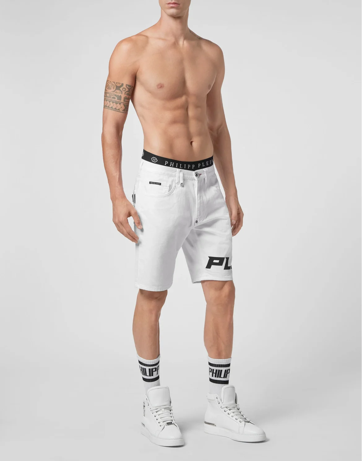 Denim Mykonos short Fit, цвет: Белый