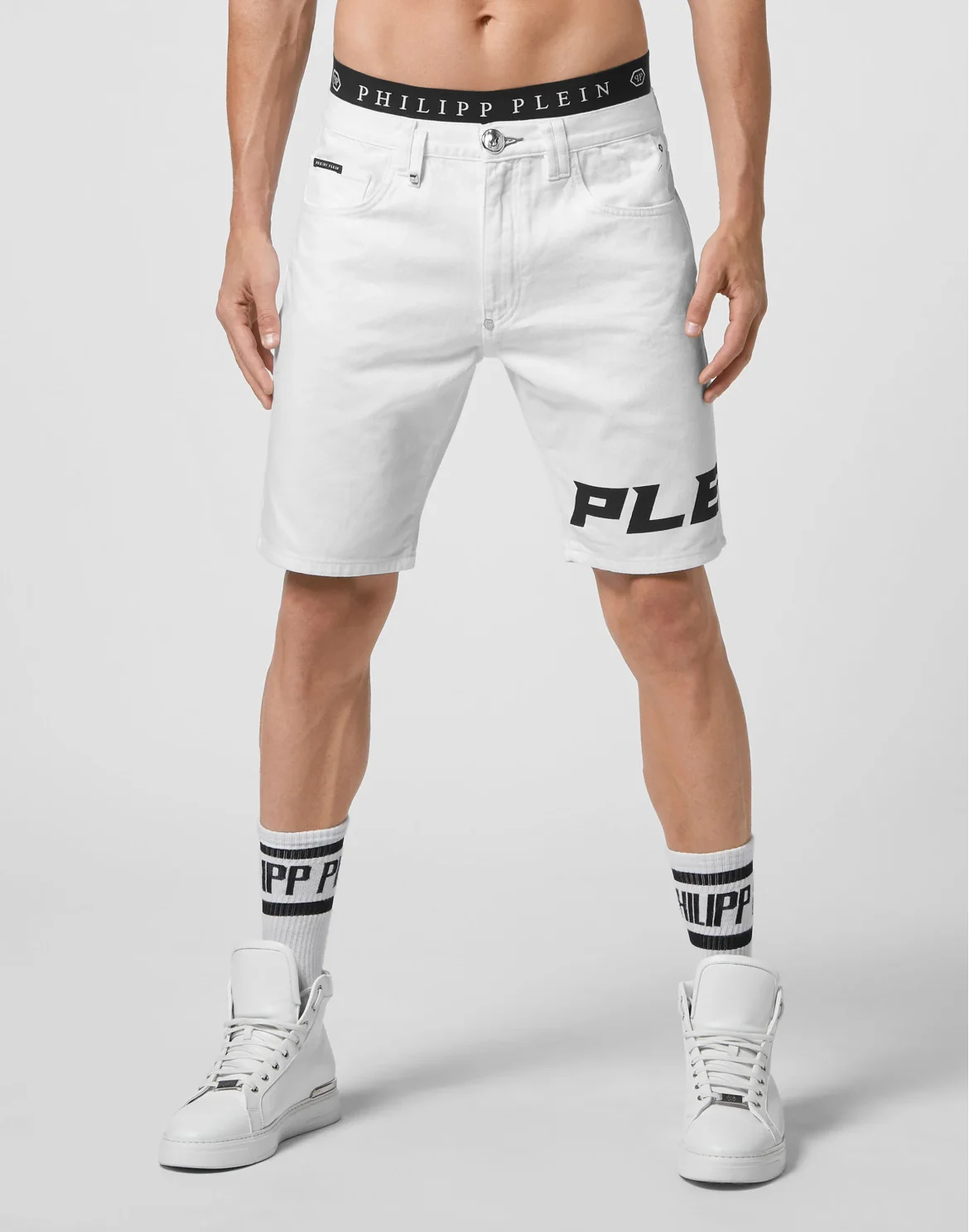 Denim Mykonos short Fit, цвет: Белый