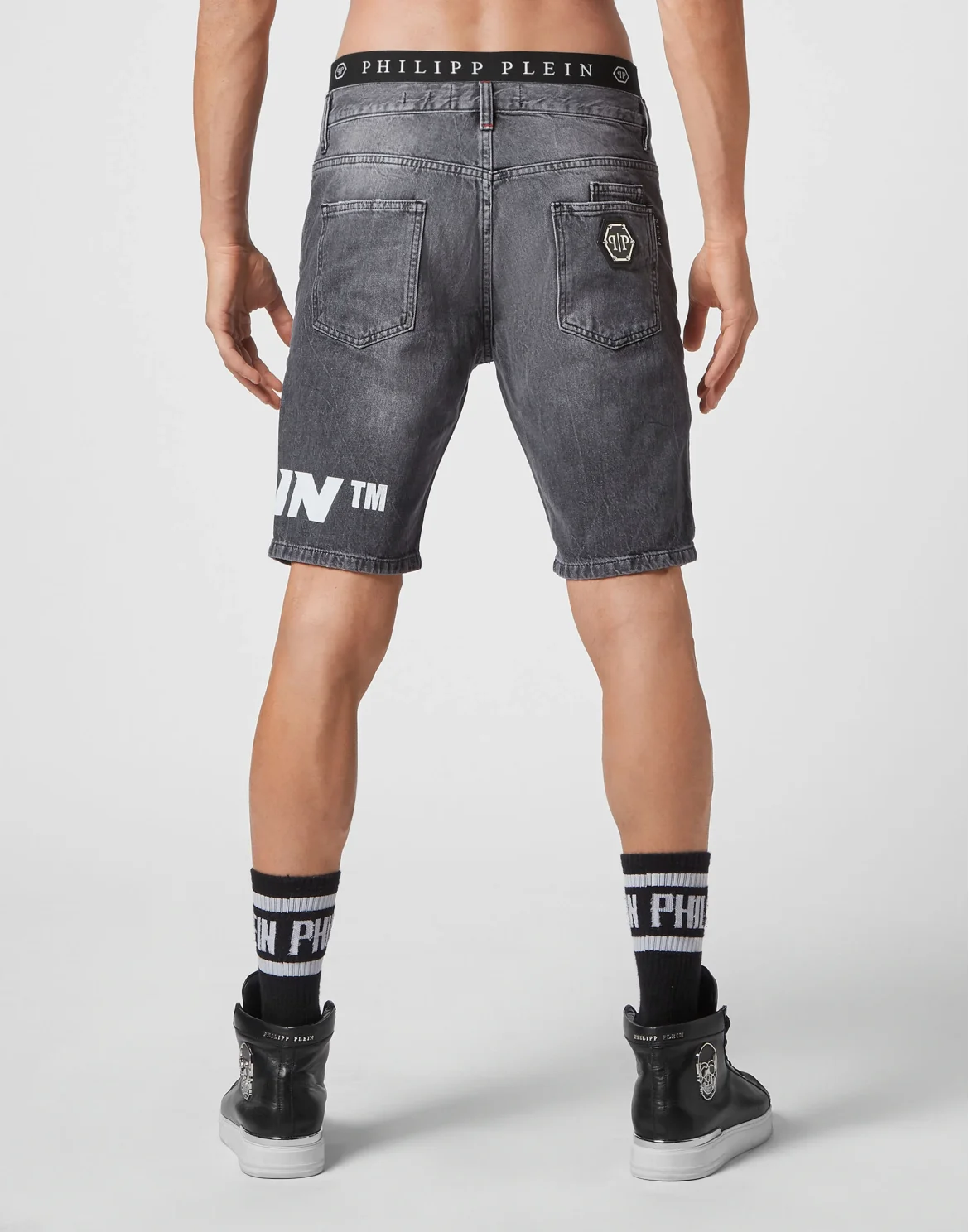 Denim Mykonos short Fit, цвет: Серый