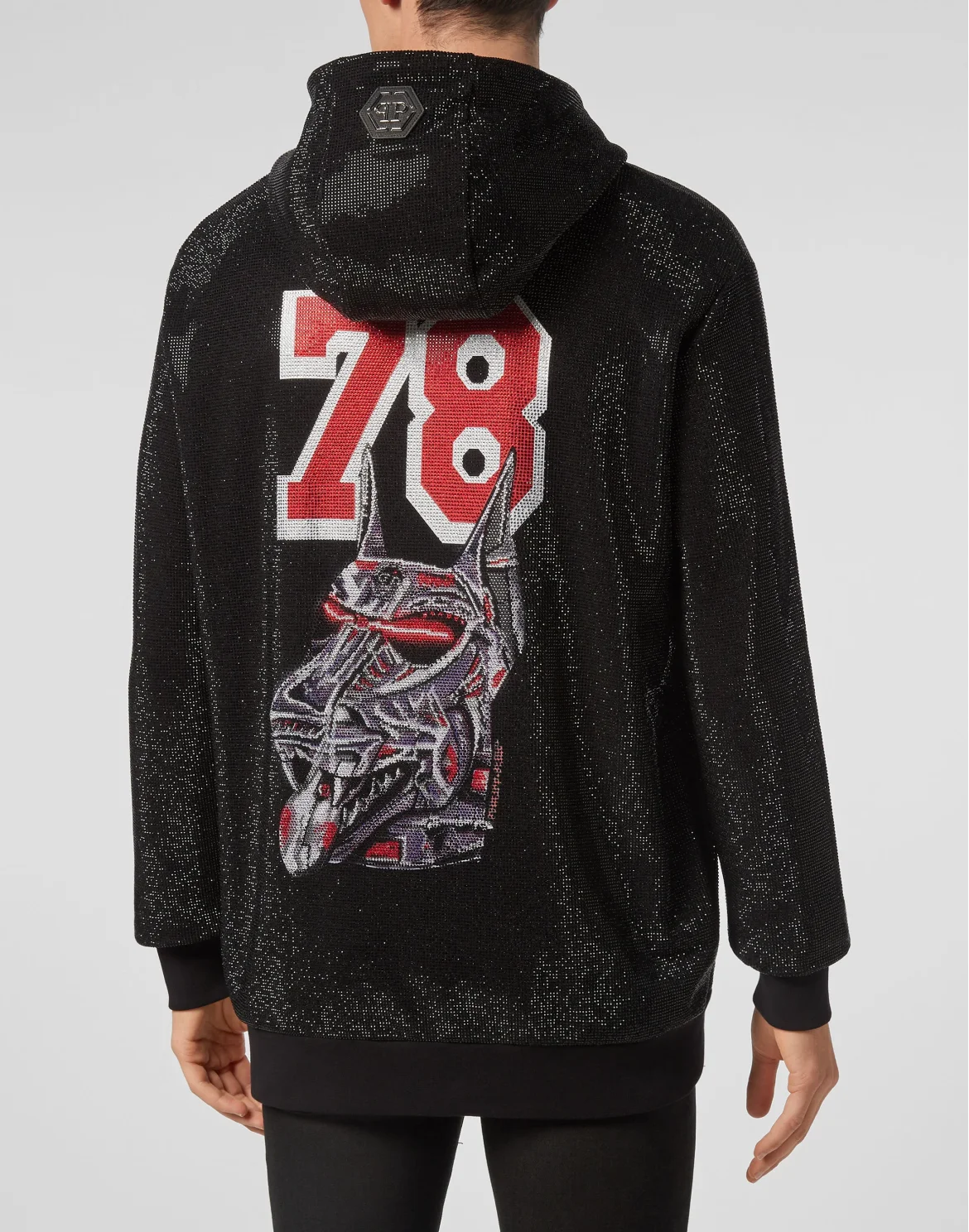 Hoodie sweatshirt Crystal, цвет: Черный