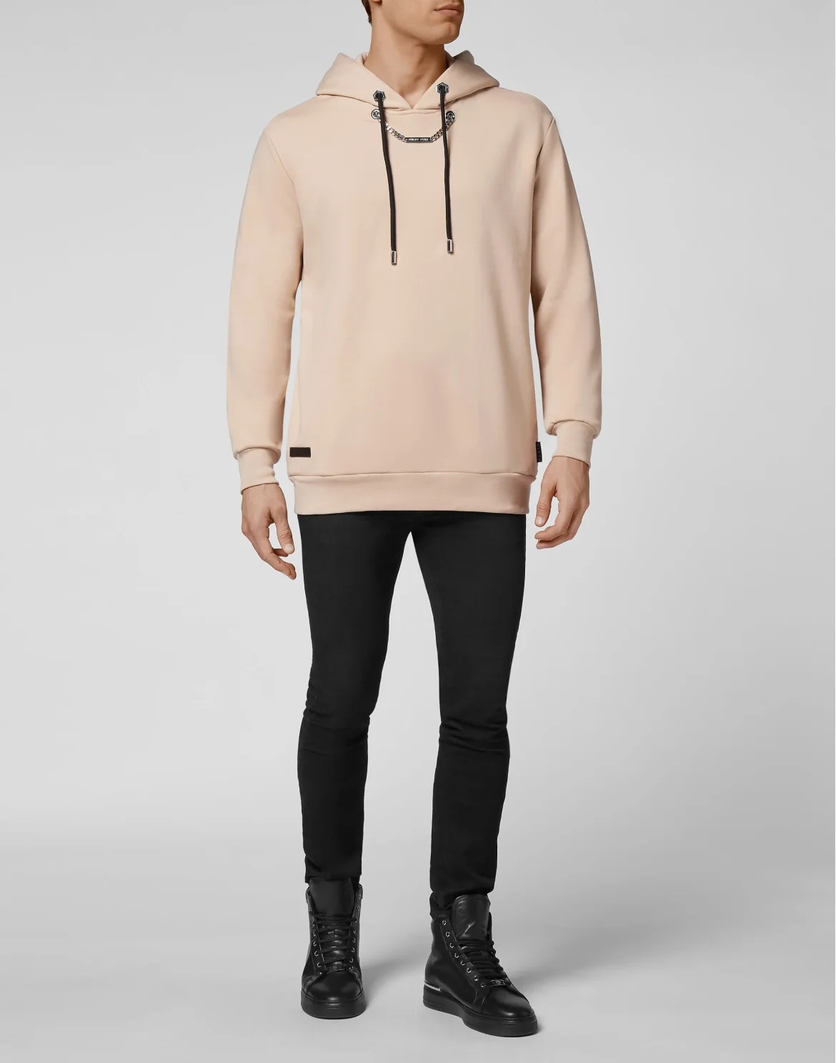 Hoodie sweatshirt Chains, цвет: Бежевый
