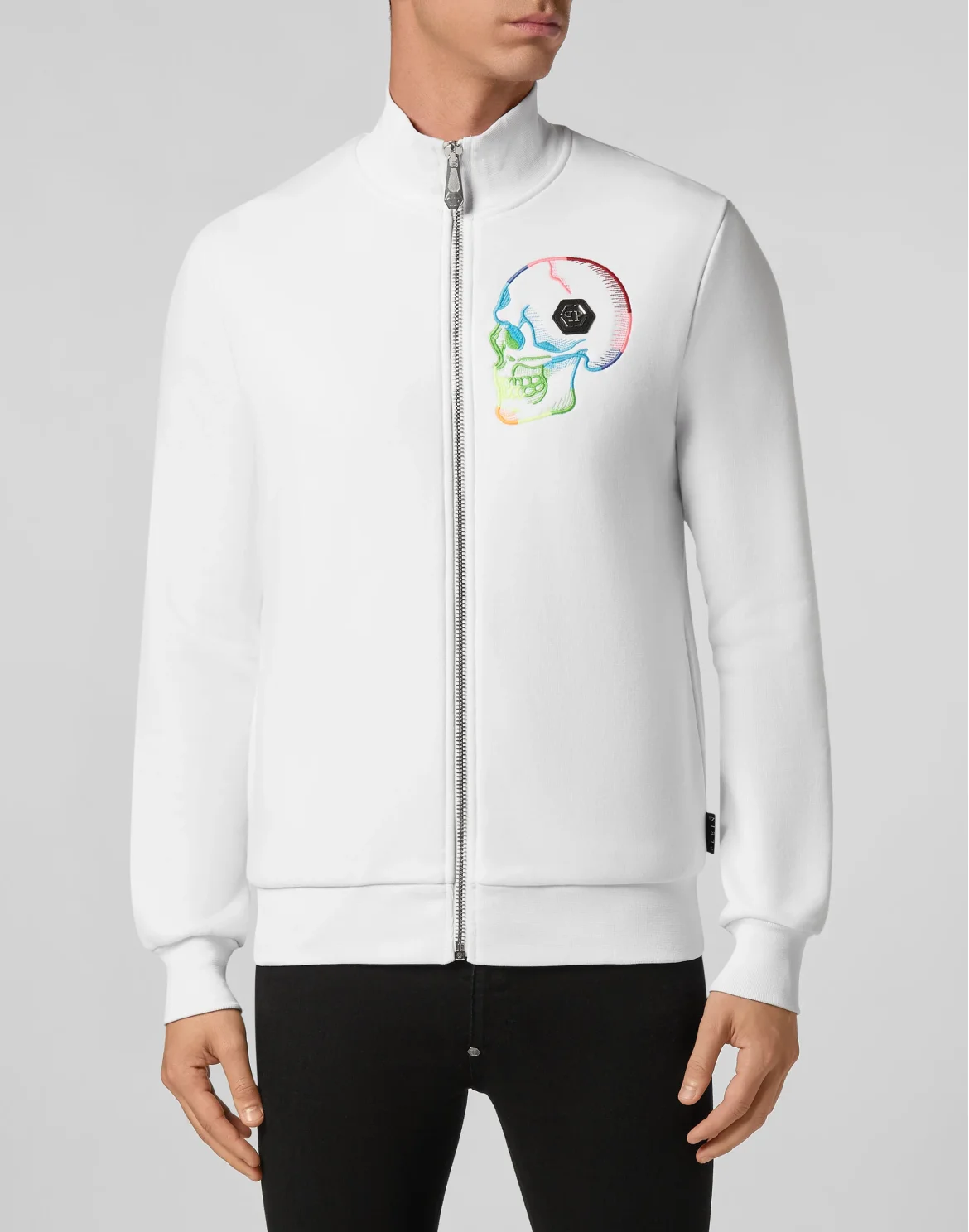 Jogging Jacket Skull, цвет: Белый