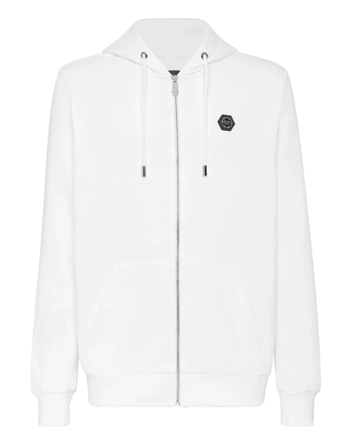 Hoodie Sweatjacket Full Zip, цвет: Белый