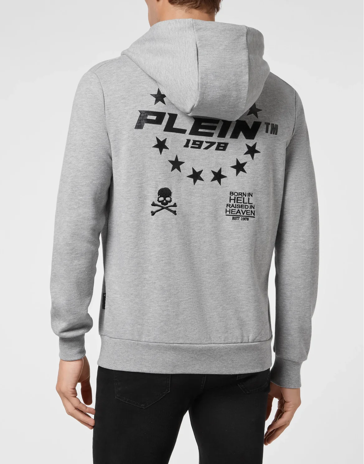 Hoodie Sweatjacket Full Zip, цвет: Серый