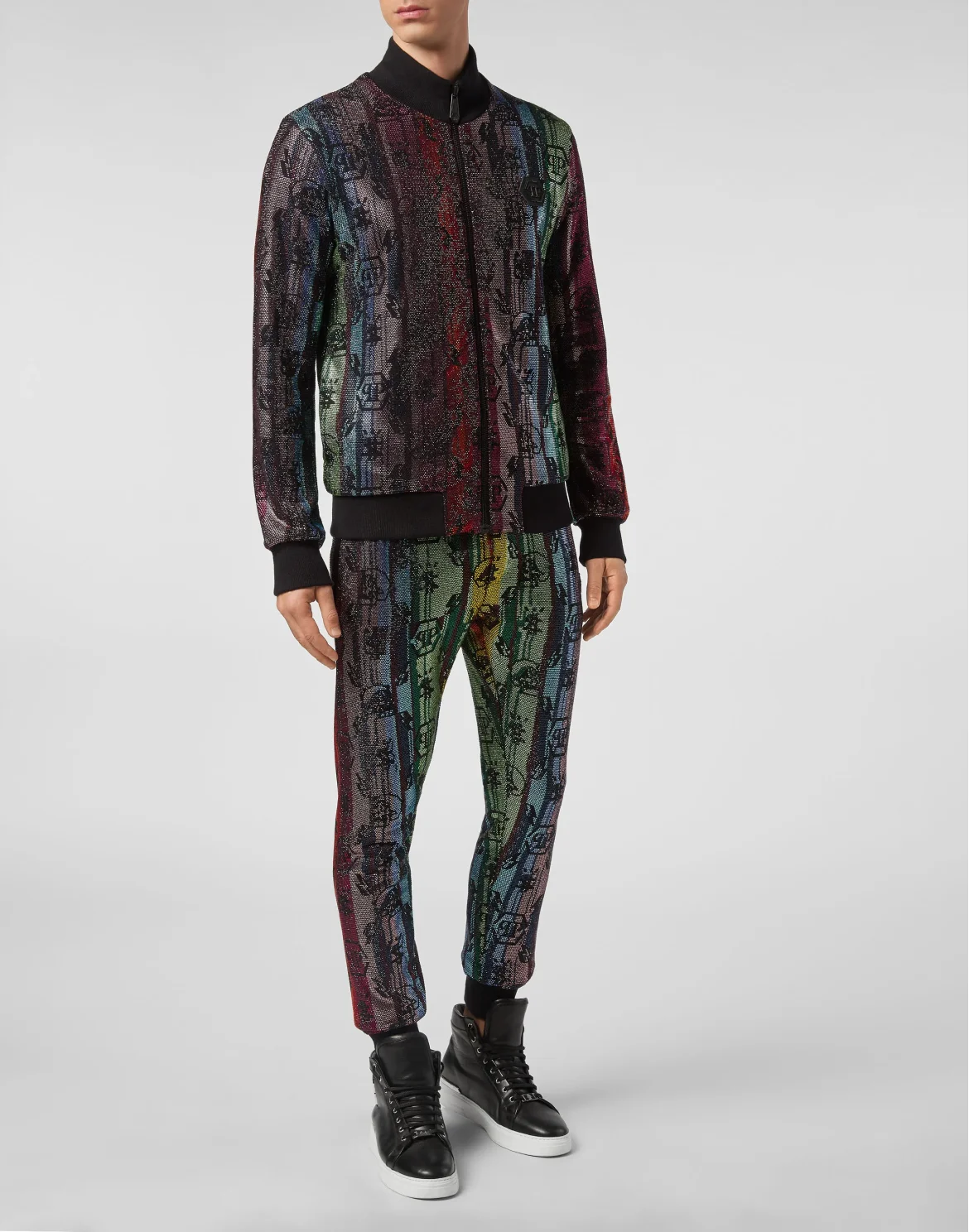 Top/Trousers Colorful Monogram, цвет: Мультиколор