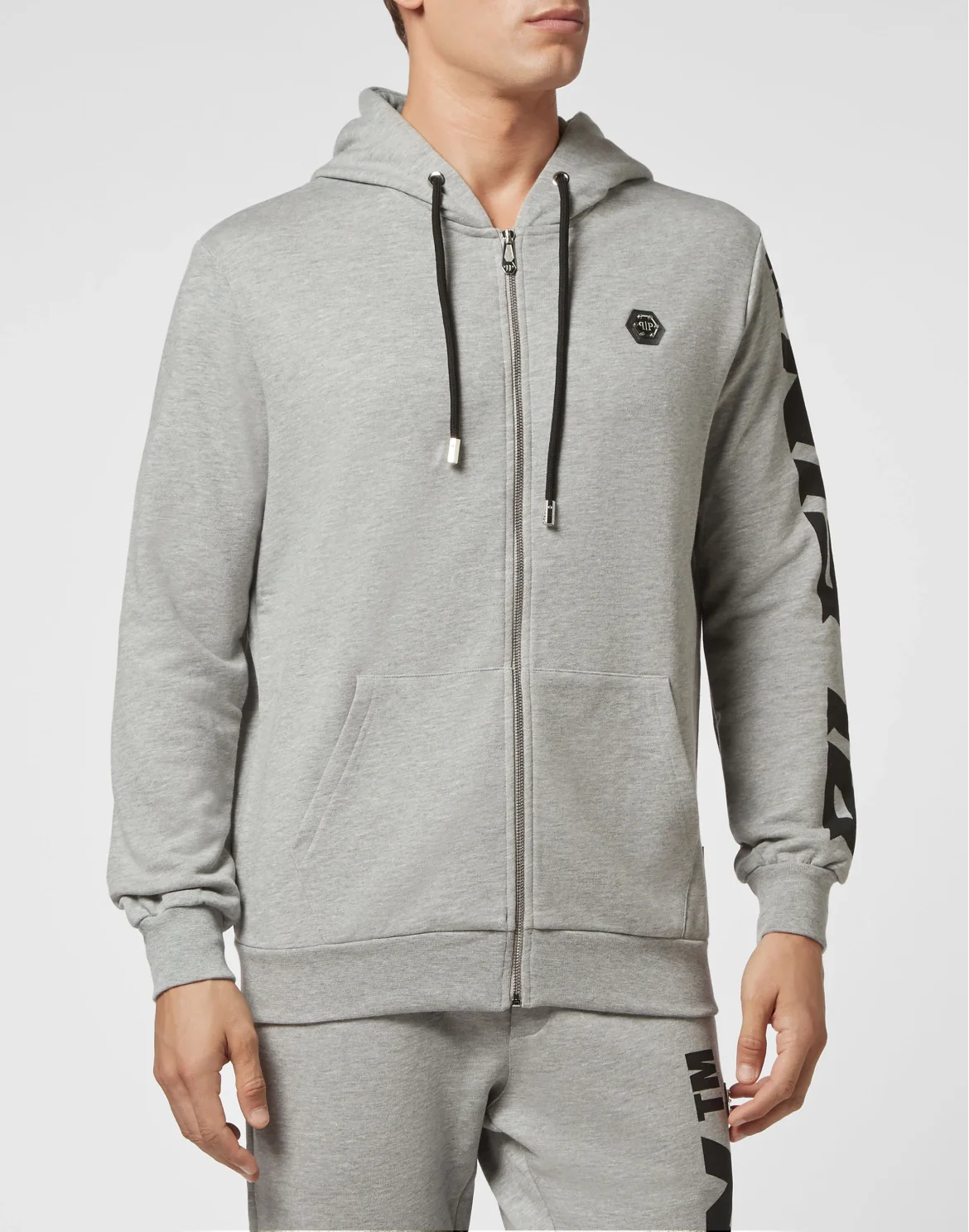 Hoodie/Trousers Tracksuit, цвет: Серый
