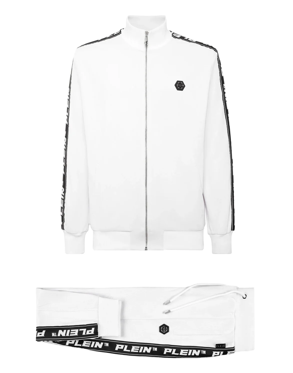 Top/Trousers Tracksuit, цвет: Белый