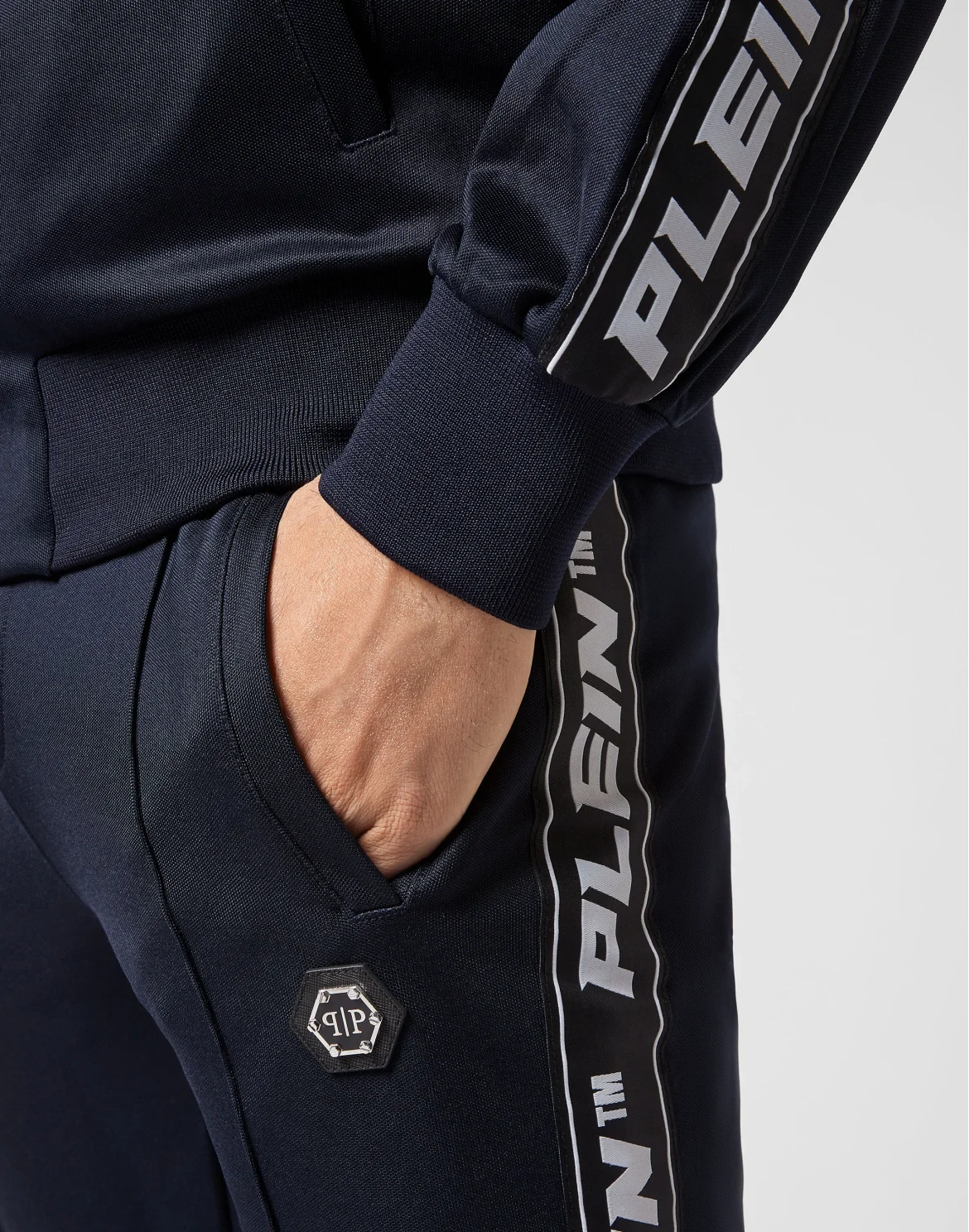 Top/Trousers Tracksuit, цвет: Синий