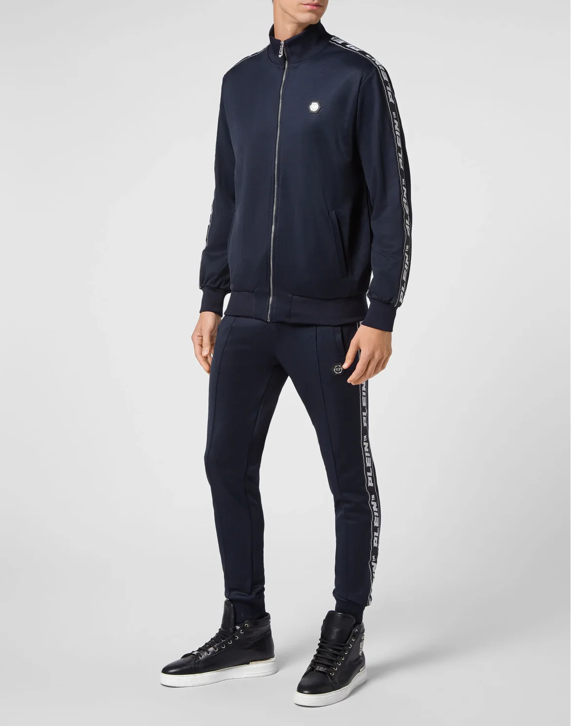 Top/Trousers Tracksuit, цвет: Синий