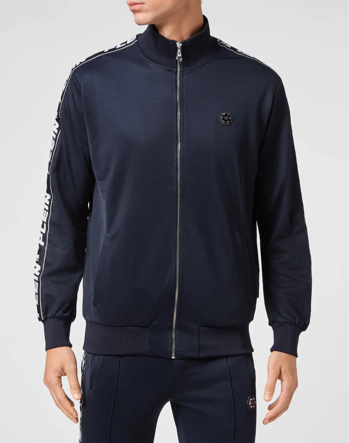 Top/Trousers Tracksuit, цвет: Синий
