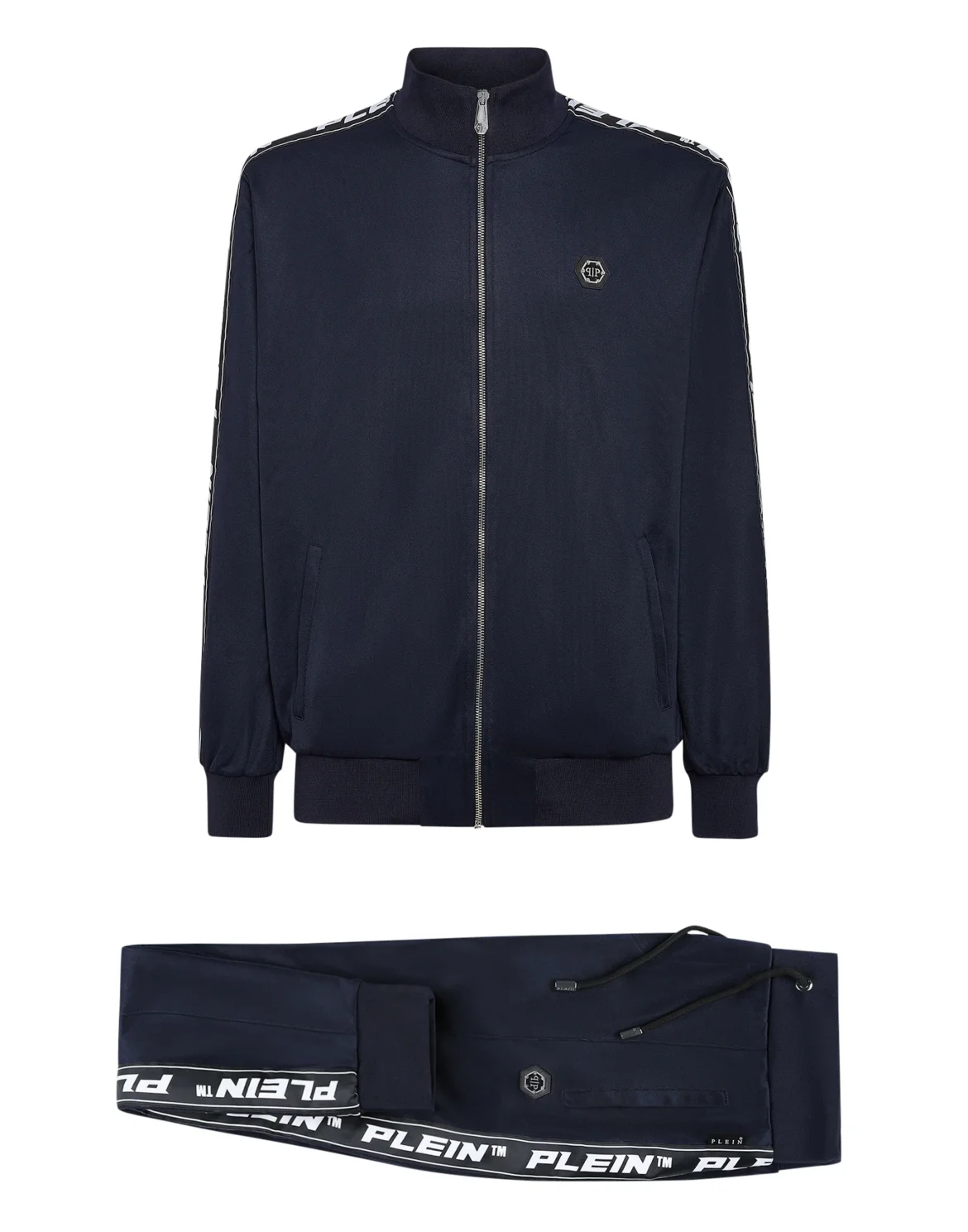 Top/Trousers Tracksuit, цвет: Синий