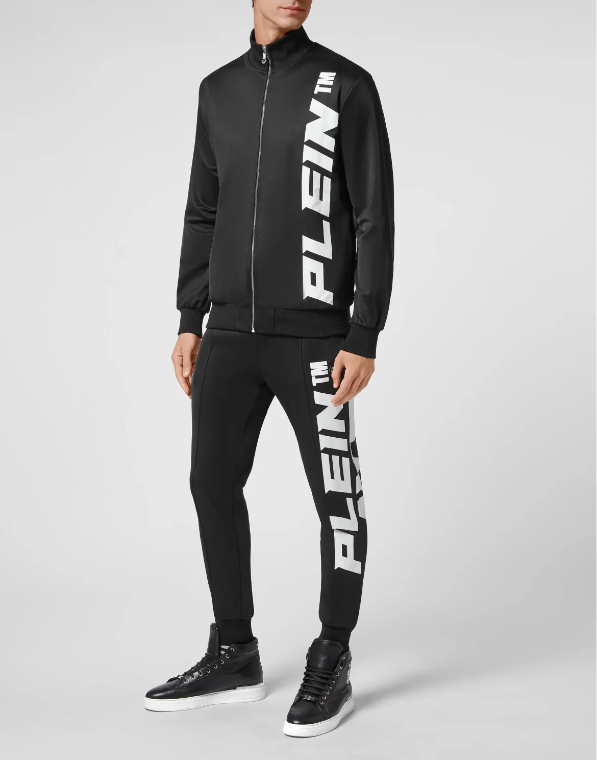 Top/Trousers Tracksuit, цвет: Черный