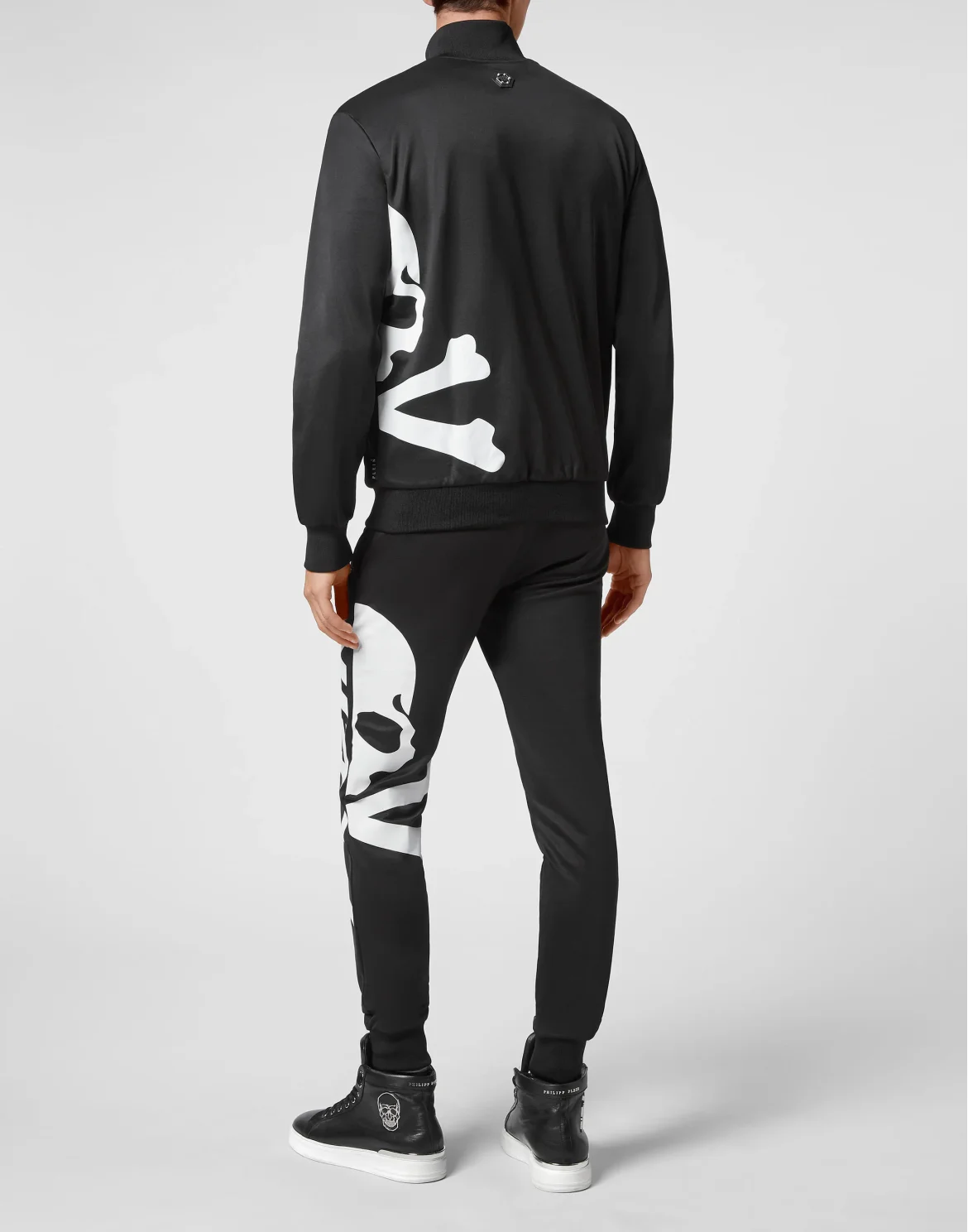 Top/Trousers Tracksuit, цвет: Черный