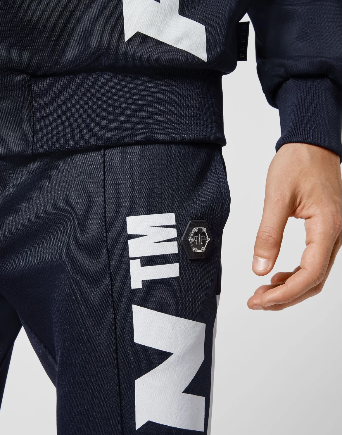 Top/Trousers Tracksuit, цвет: Синий