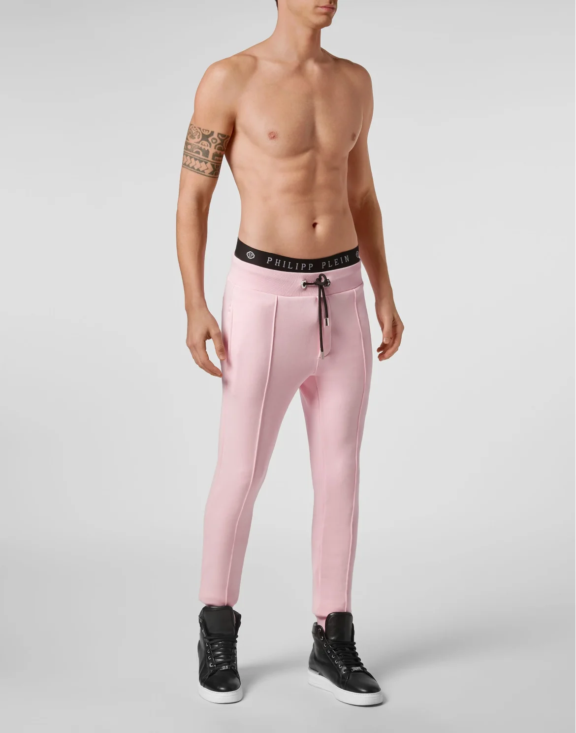 Jogging Trousers Iconic Plein, цвет: Розовый