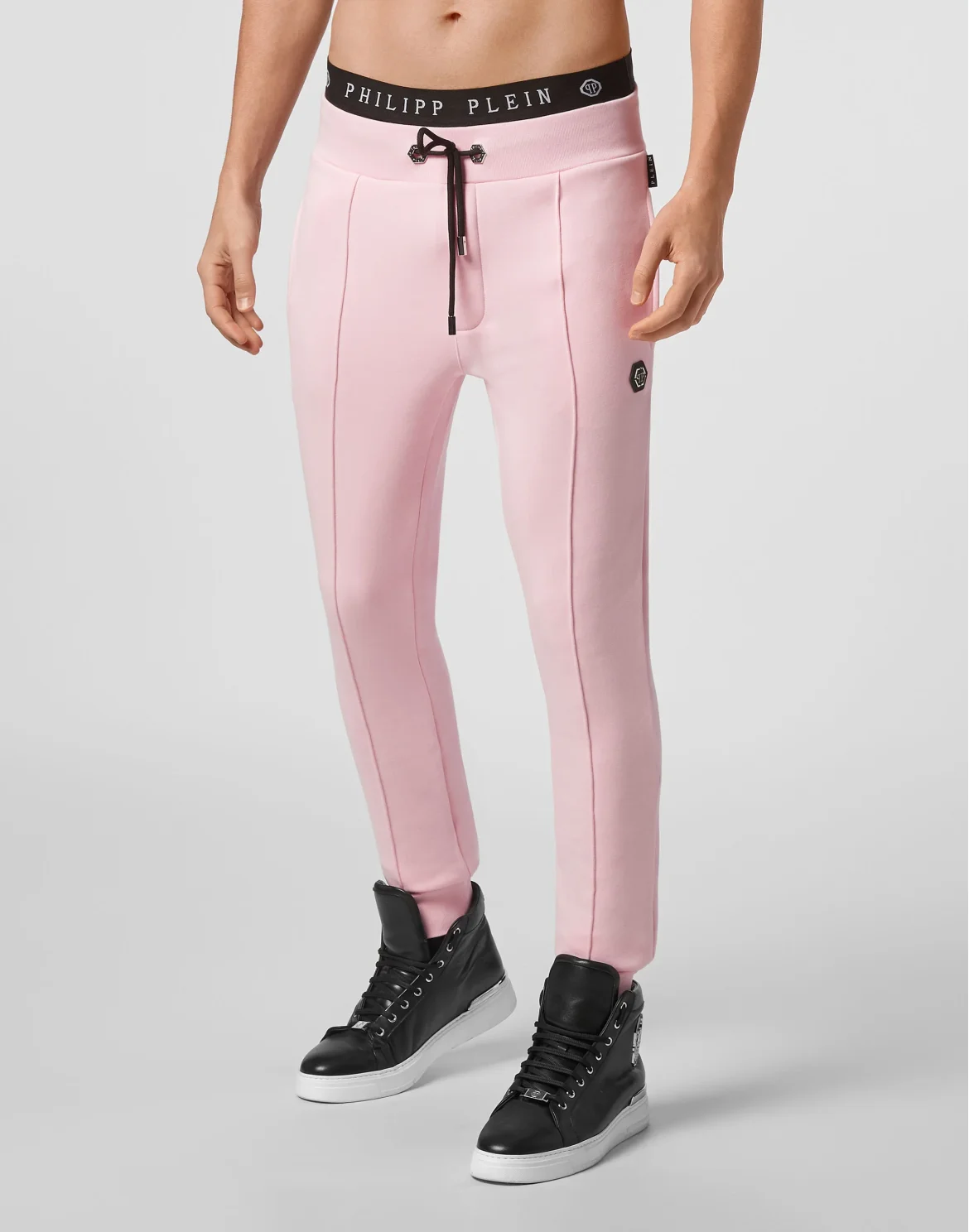 Jogging Trousers Iconic Plein, цвет: Розовый