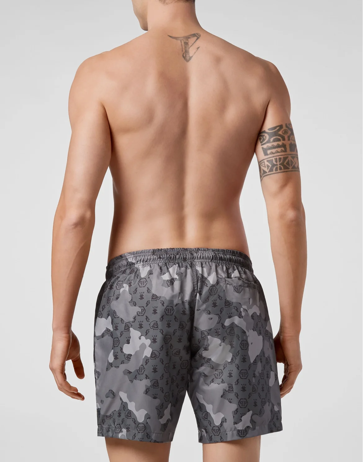 Beachwear Short Trousers Monogram, цвет: Черный