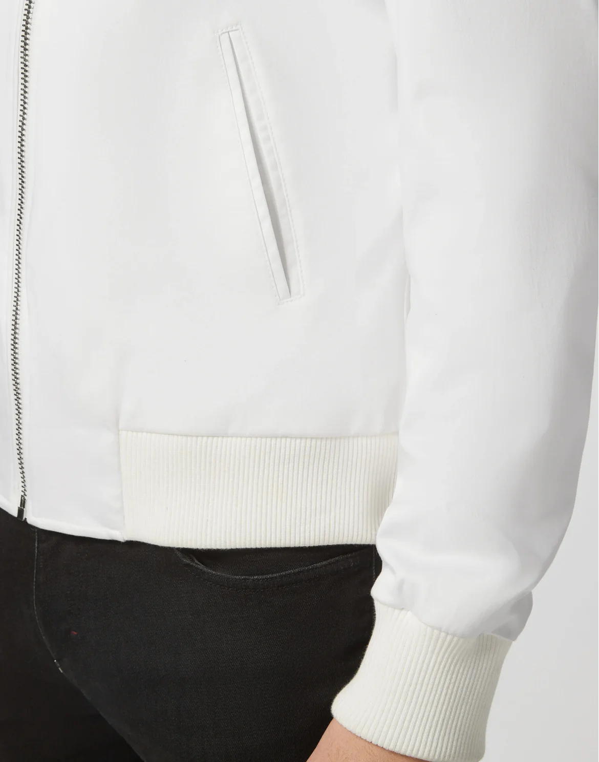 Satin Bomber Elegant, цвет: Белый