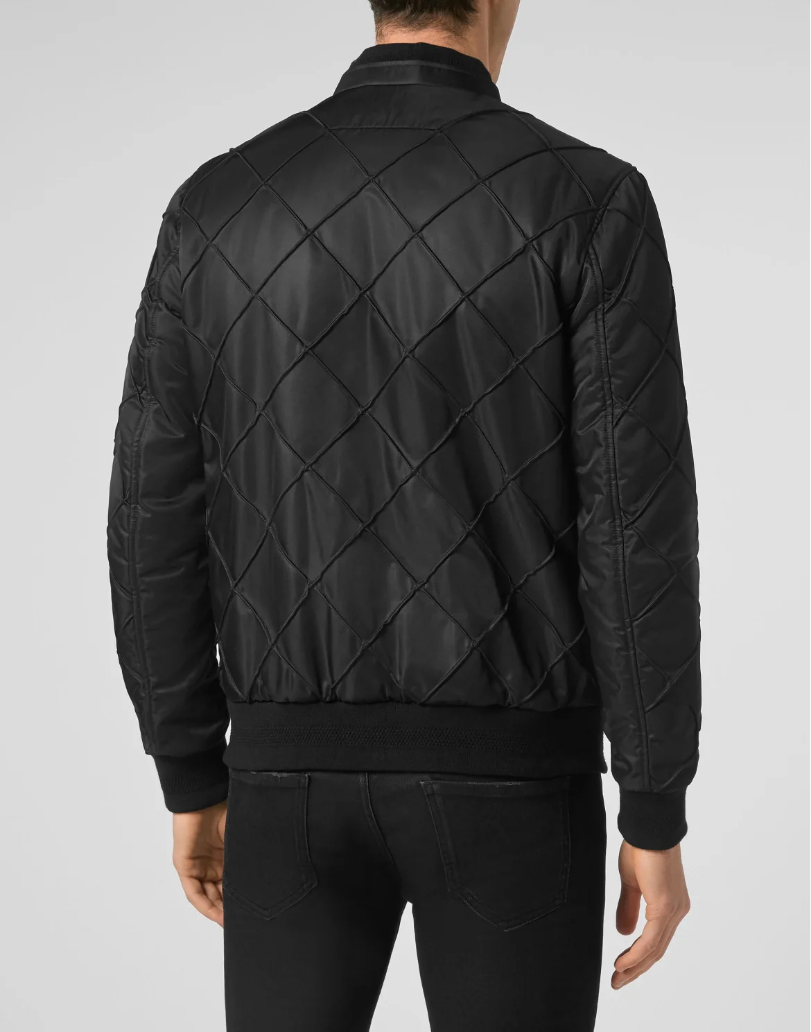 Bomber Nylon Iconic Plein, цвет: Черный
