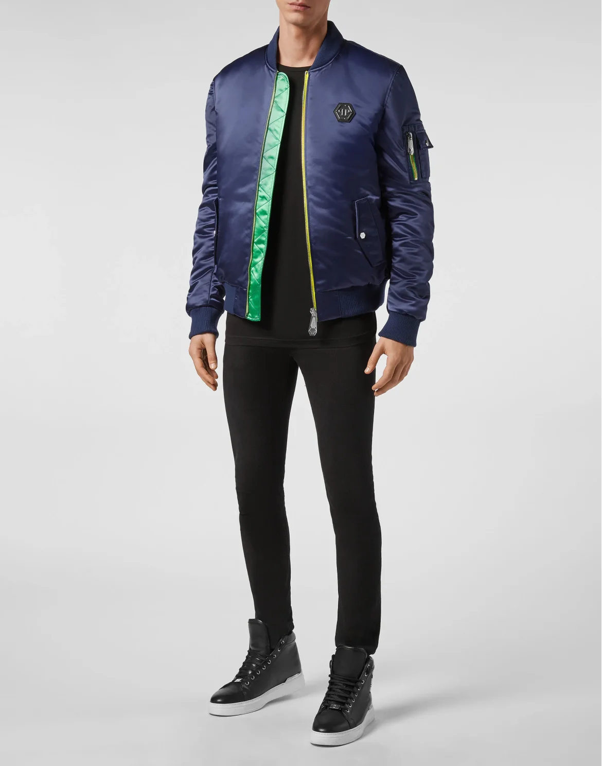 Nylon Bomber PP1978, цвет: Синий