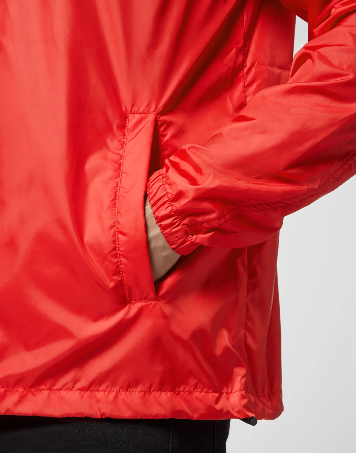 Nylon Windbreaker, цвет: Красный