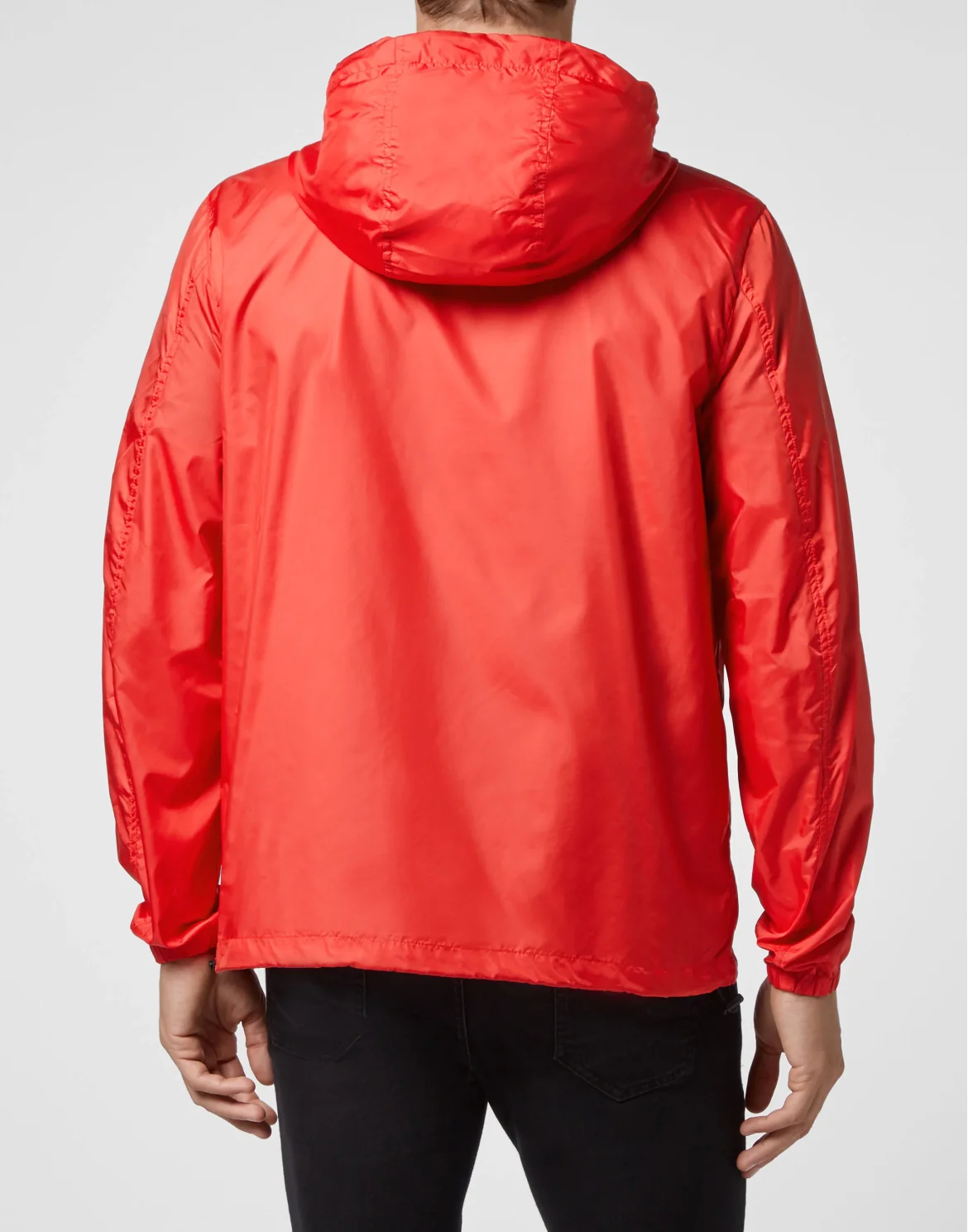 Nylon Windbreaker, цвет: Красный