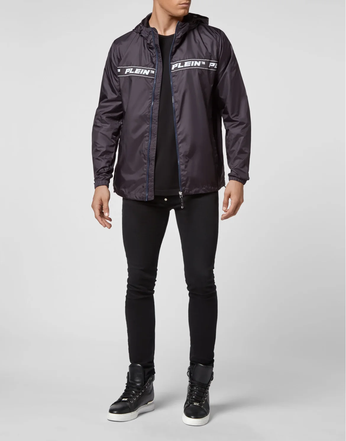 Nylon Windbreaker, цвет: Синий