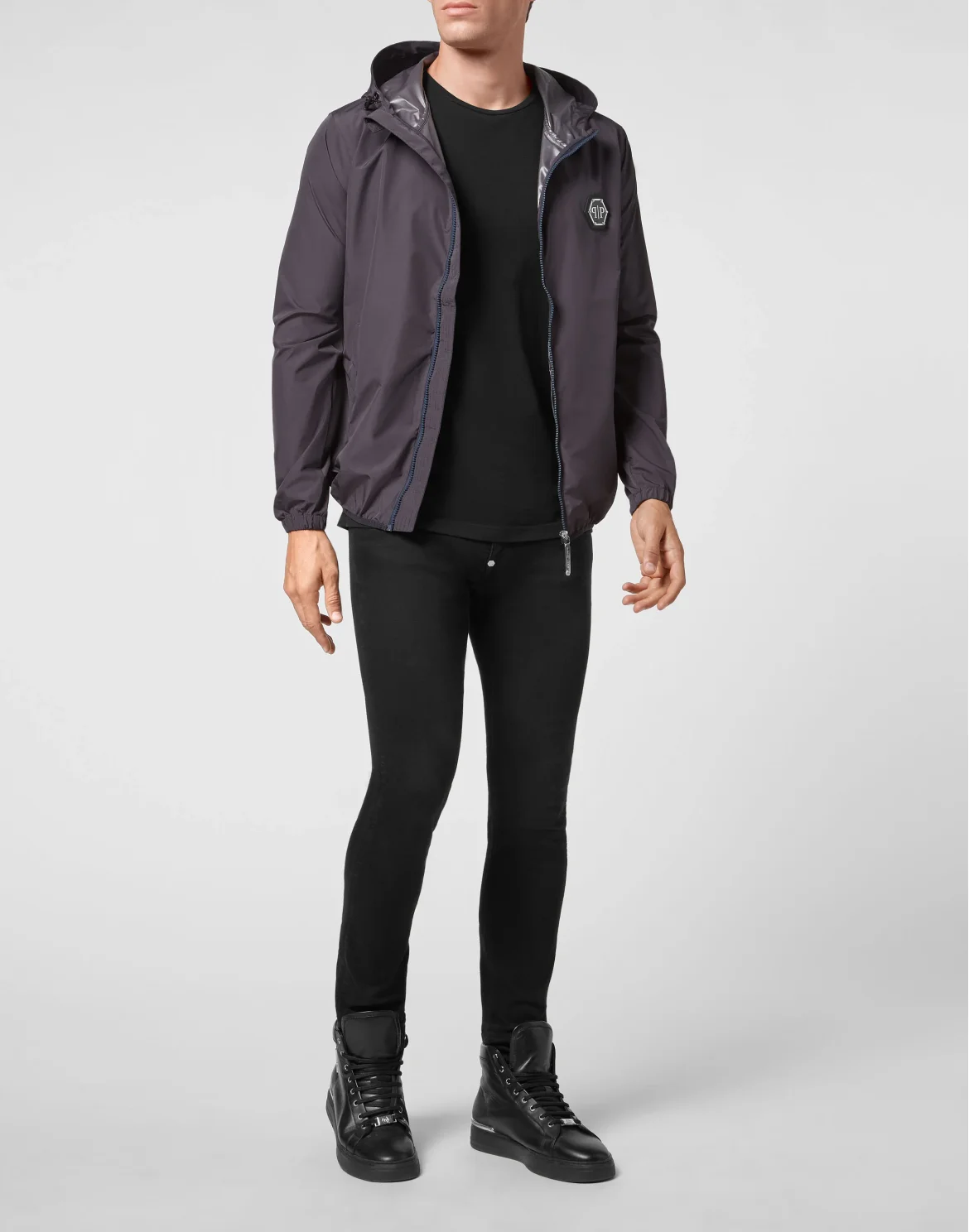 Nylon Windbreaker, цвет: Синий