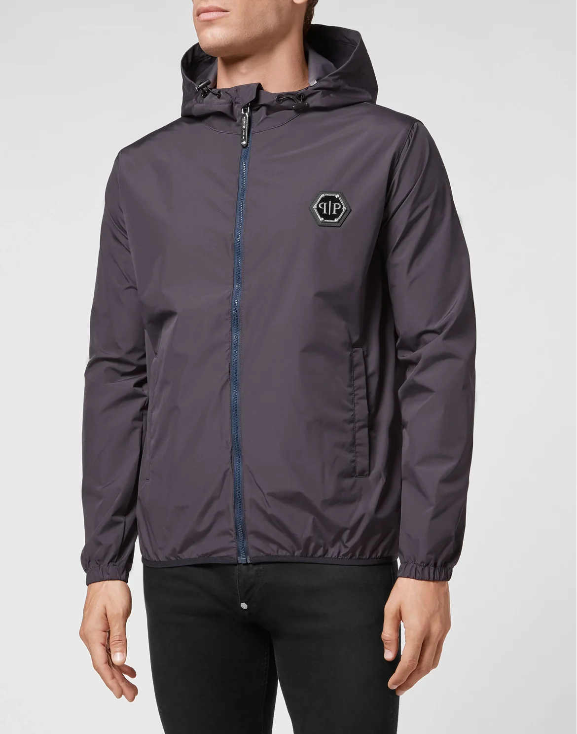 Nylon Windbreaker, цвет: Синий