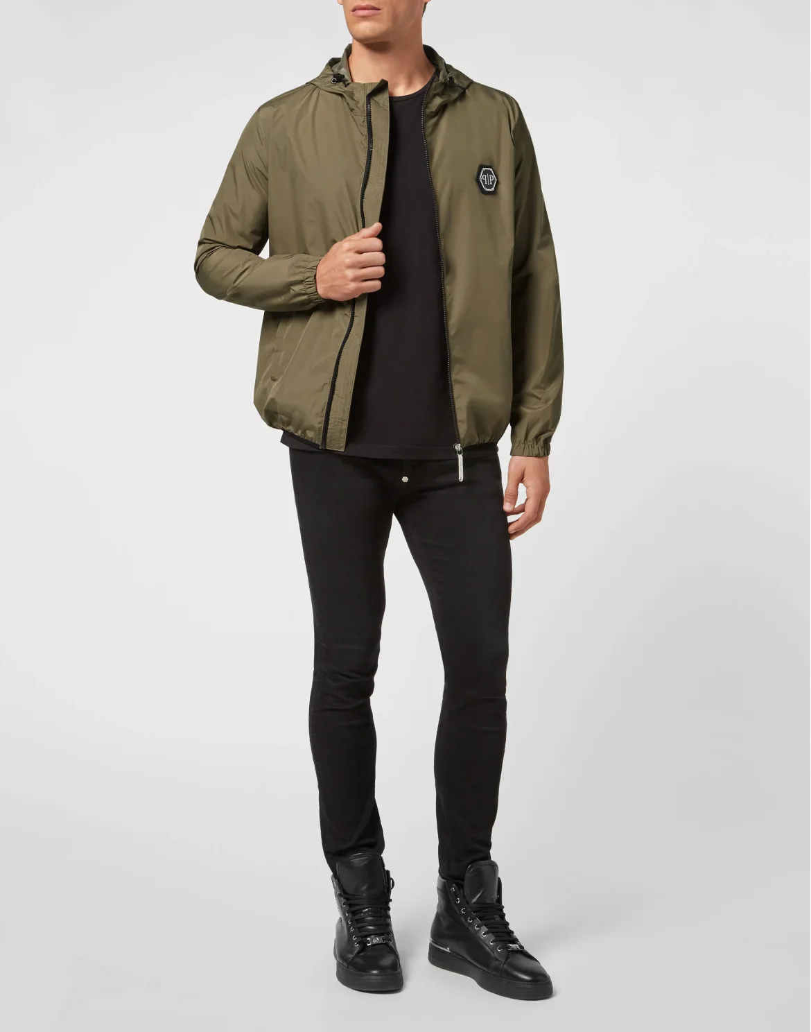 Nylon Windbreaker, цвет: Камуфляж