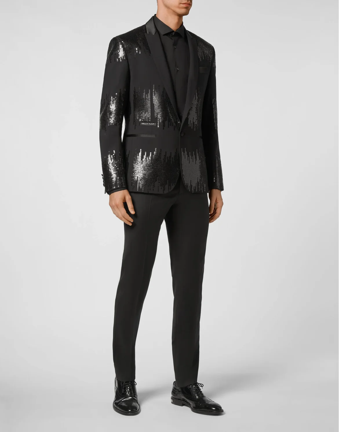 Blazer Paillettes, цвет: Черный