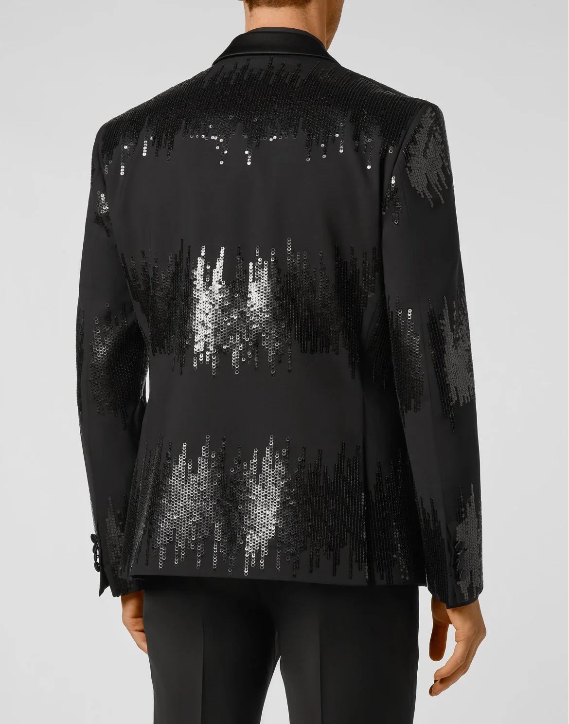 Blazer Paillettes, цвет: Черный