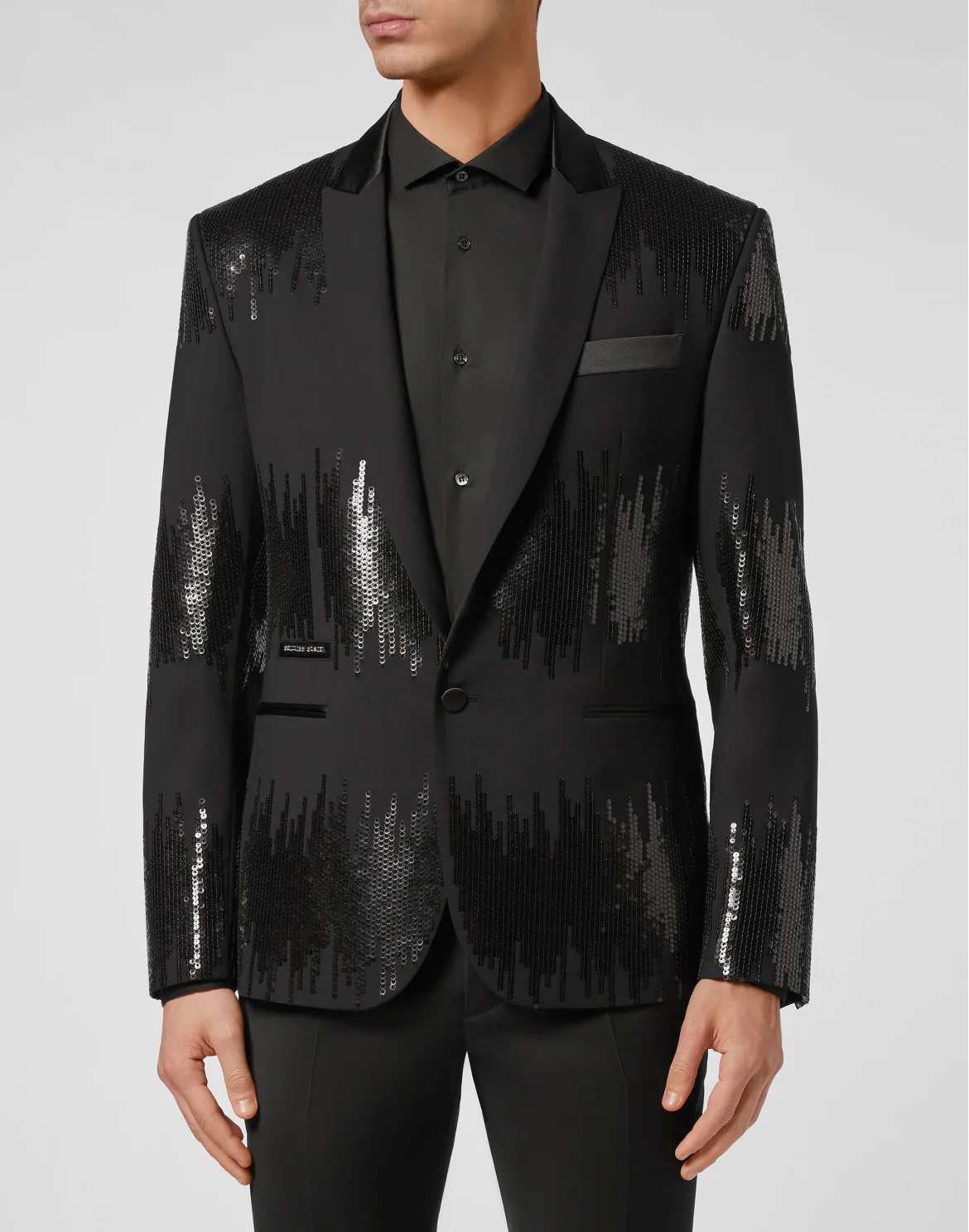 Blazer Paillettes, цвет: Черный