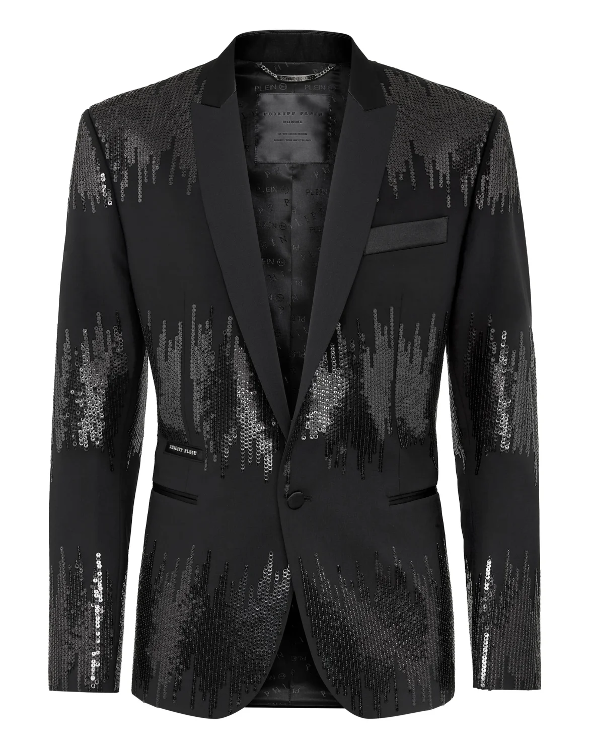 Blazer Paillettes, цвет: Черный