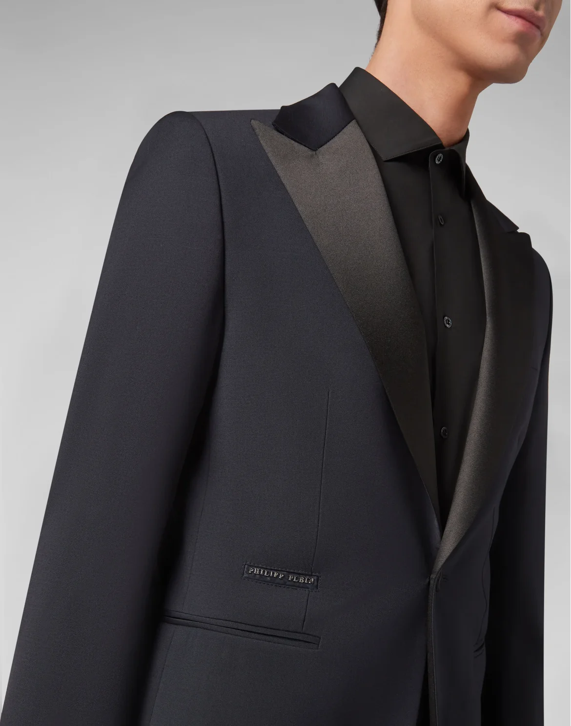 Blazer Slim Fit Iconic Plein, цвет: Синий