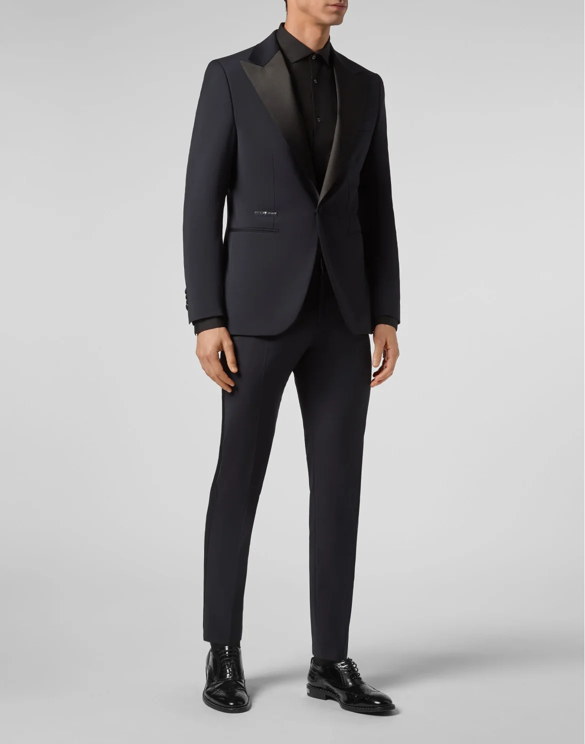 Blazer Slim Fit Iconic Plein, цвет: Синий