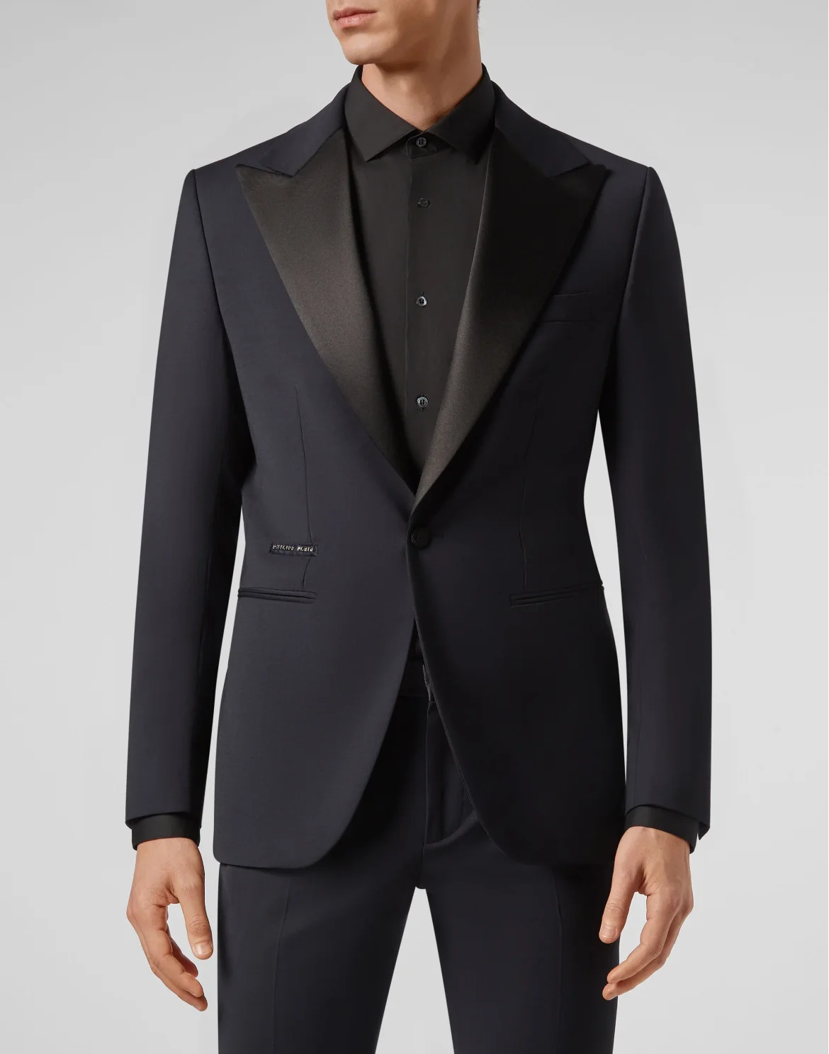 Blazer Slim Fit Iconic Plein, цвет: Синий