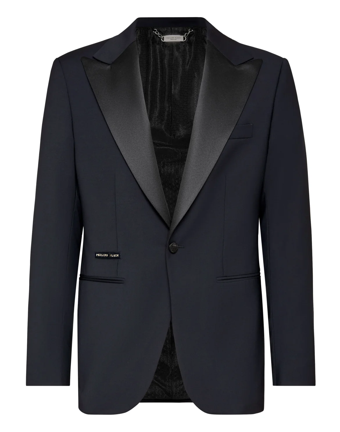 Blazer Slim Fit Iconic Plein, цвет: Синий