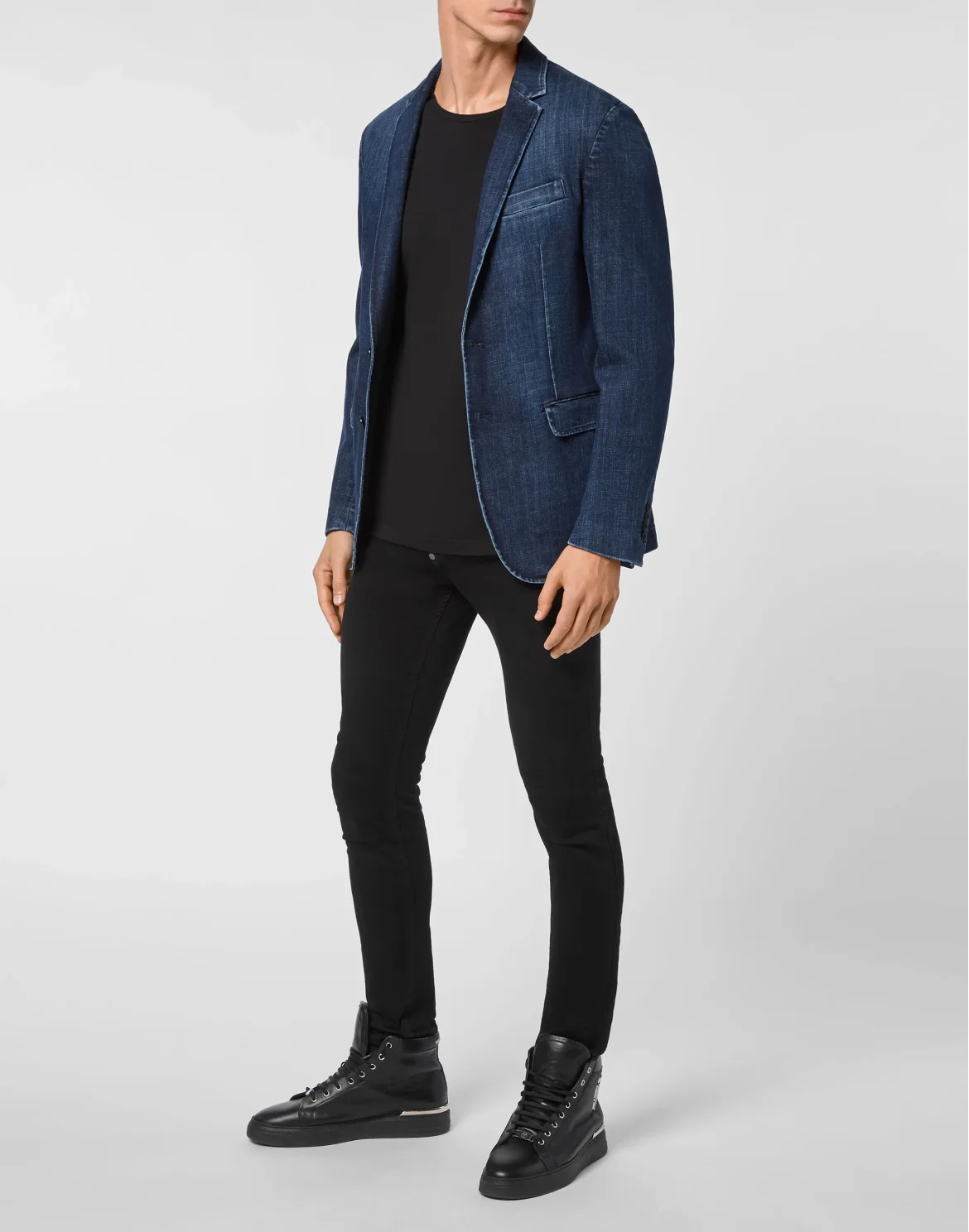 Denim Blazer, цвет: Синий