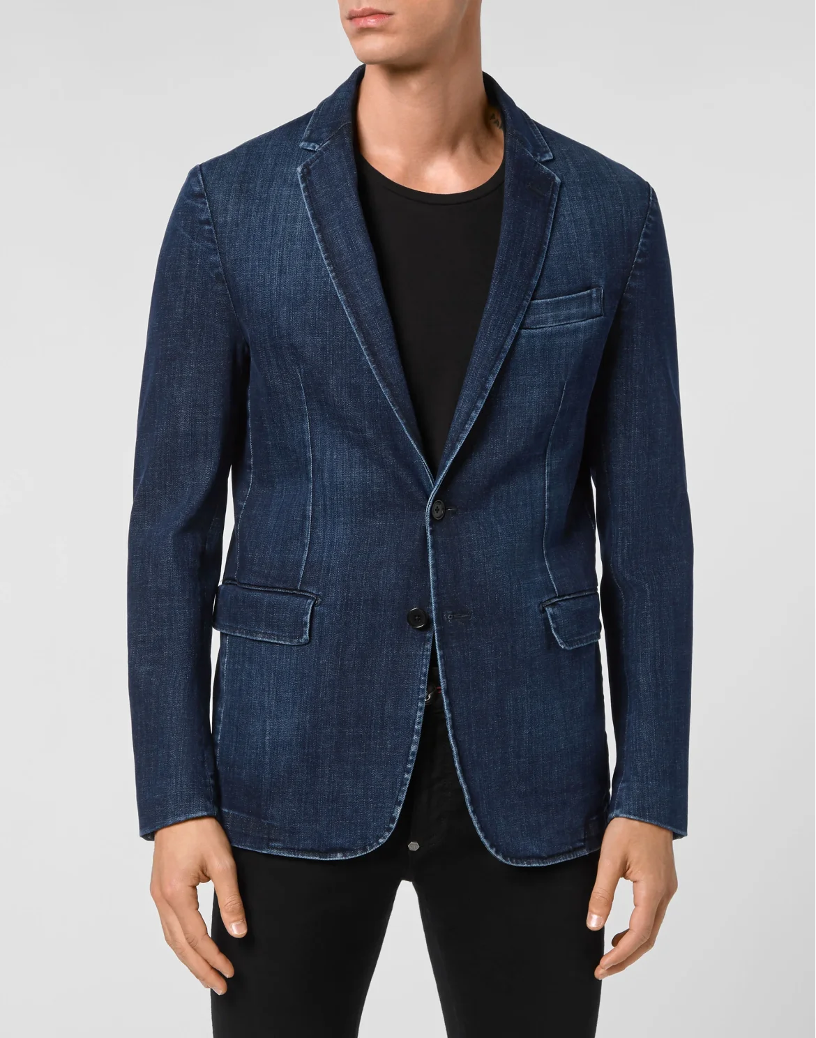 Denim Blazer, цвет: Синий