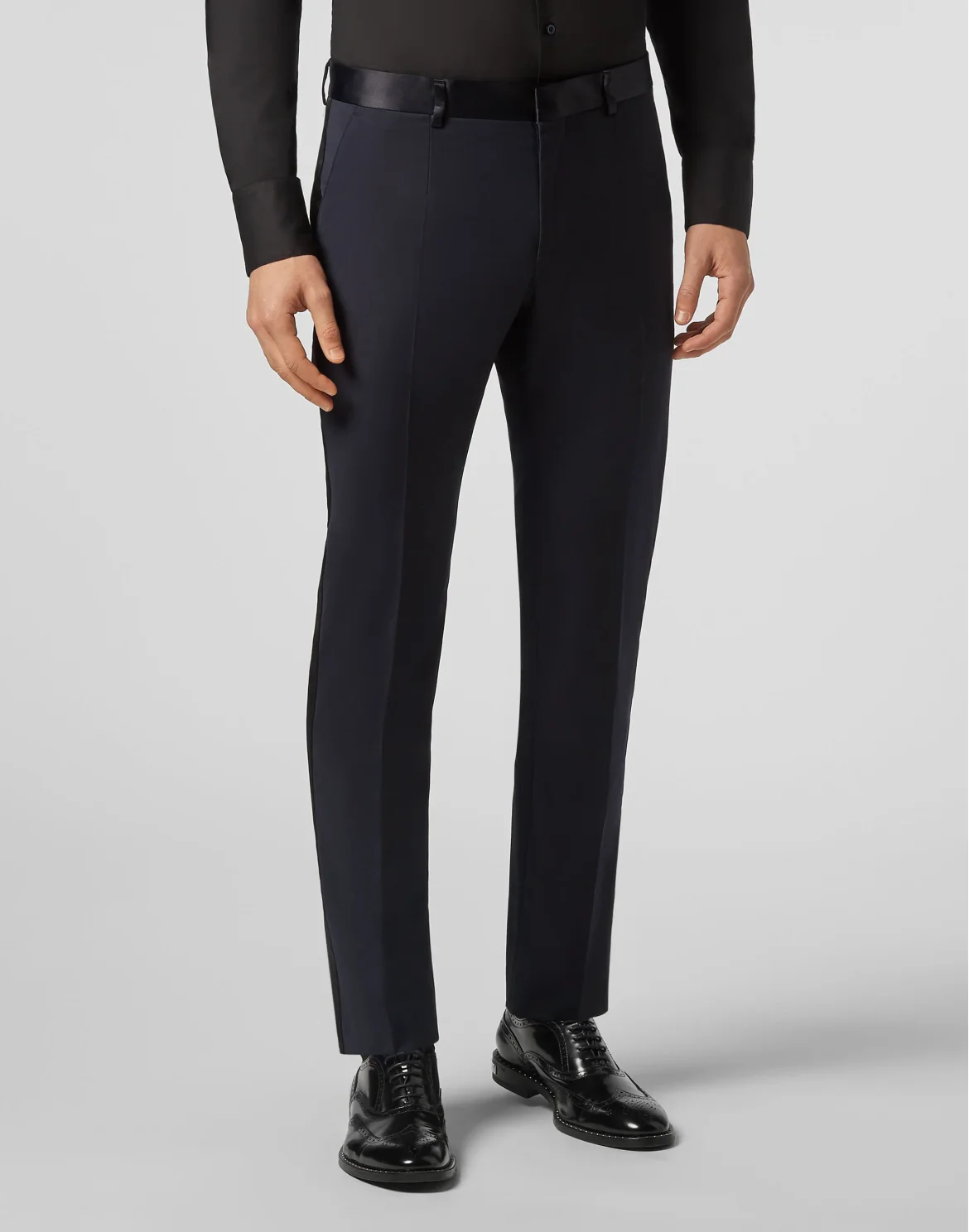 Long Trousers Slim Fit Iconic Plein, цвет: Синий