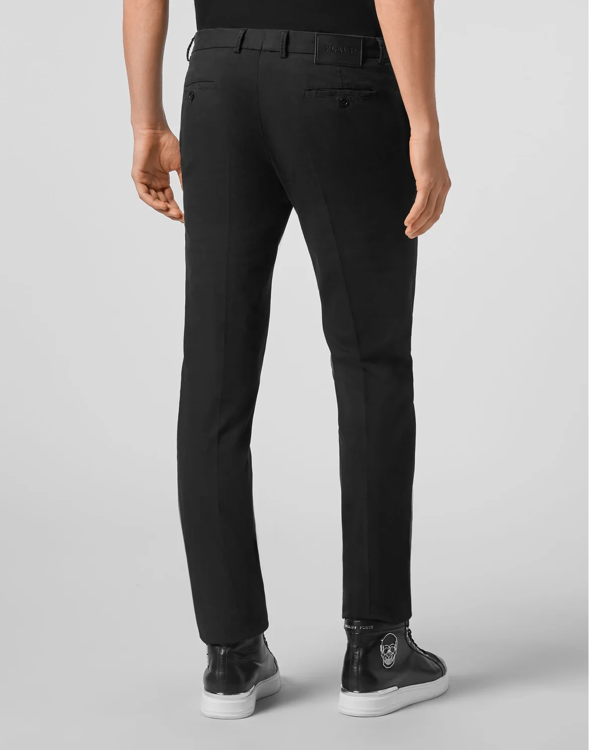 Long Trousers Iconic Plein, цвет: Черный