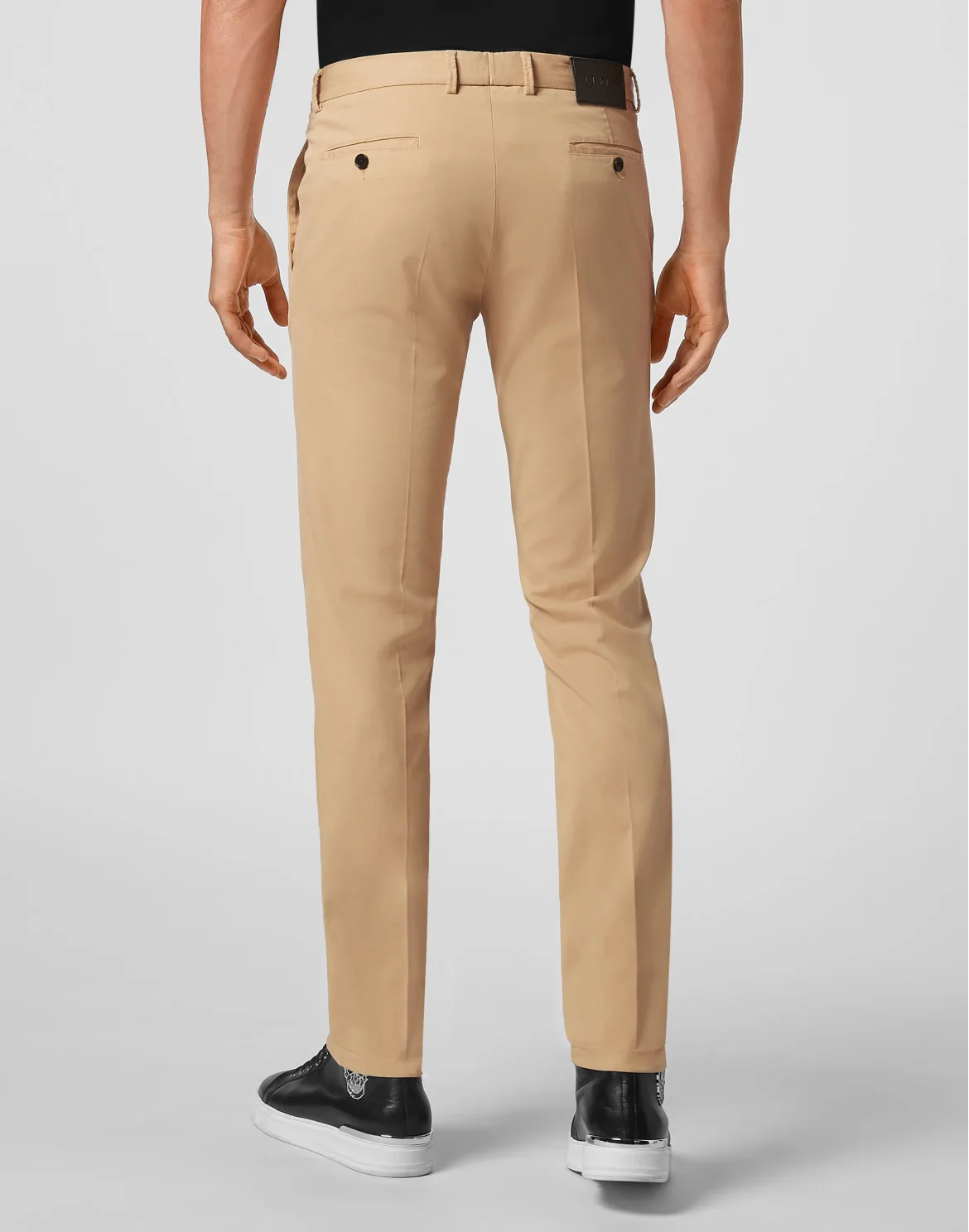Long Trousers Iconic Plein, цвет: Бежевый