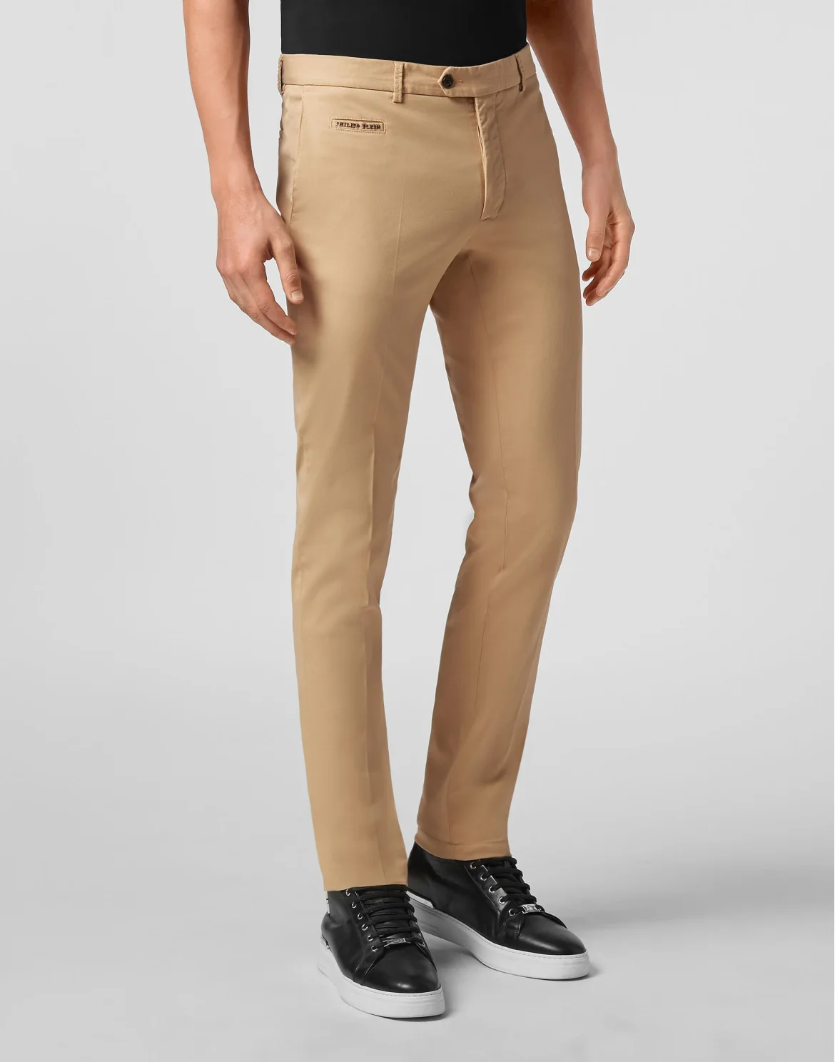 Long Trousers Iconic Plein, цвет: Бежевый