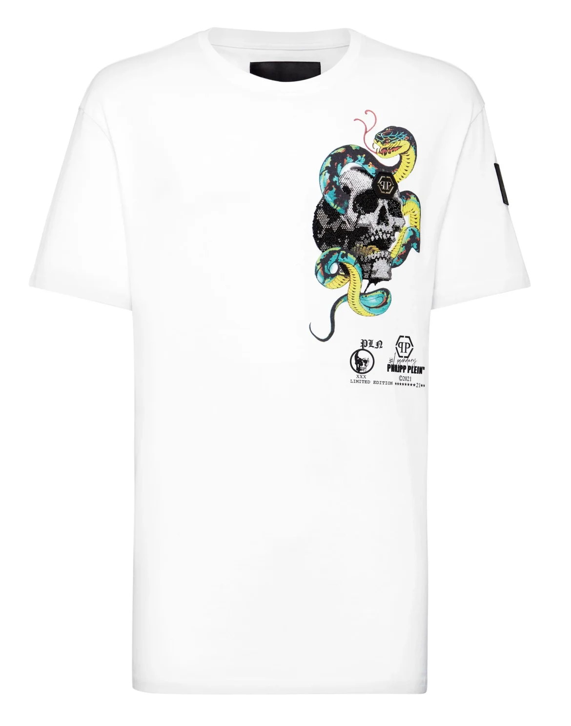T-shirt Round Neck SS Tattoo, цвет: Белый