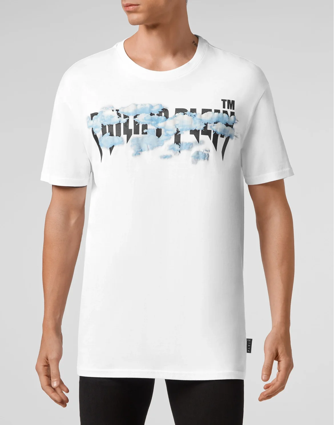 T-shirt Round Neck SS Clouds, цвет: Белый